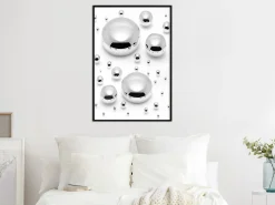 Poster 'Silver Drops'