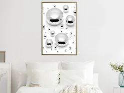 Poster 'Silver Drops'