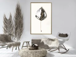 Poster 'Silvery Leaf'