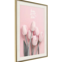 Poster 'Six Tulips'