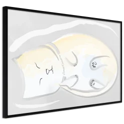 Poster 'Sleepy Kitty'