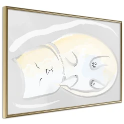 Poster 'Sleepy Kitty'