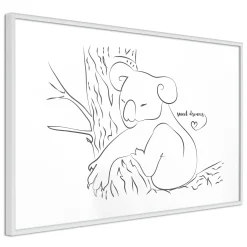 Poster 'Sleepy Koala'