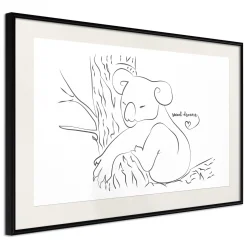 Poster 'Sleepy Koala'