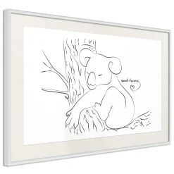 Poster 'Sleepy Koala'