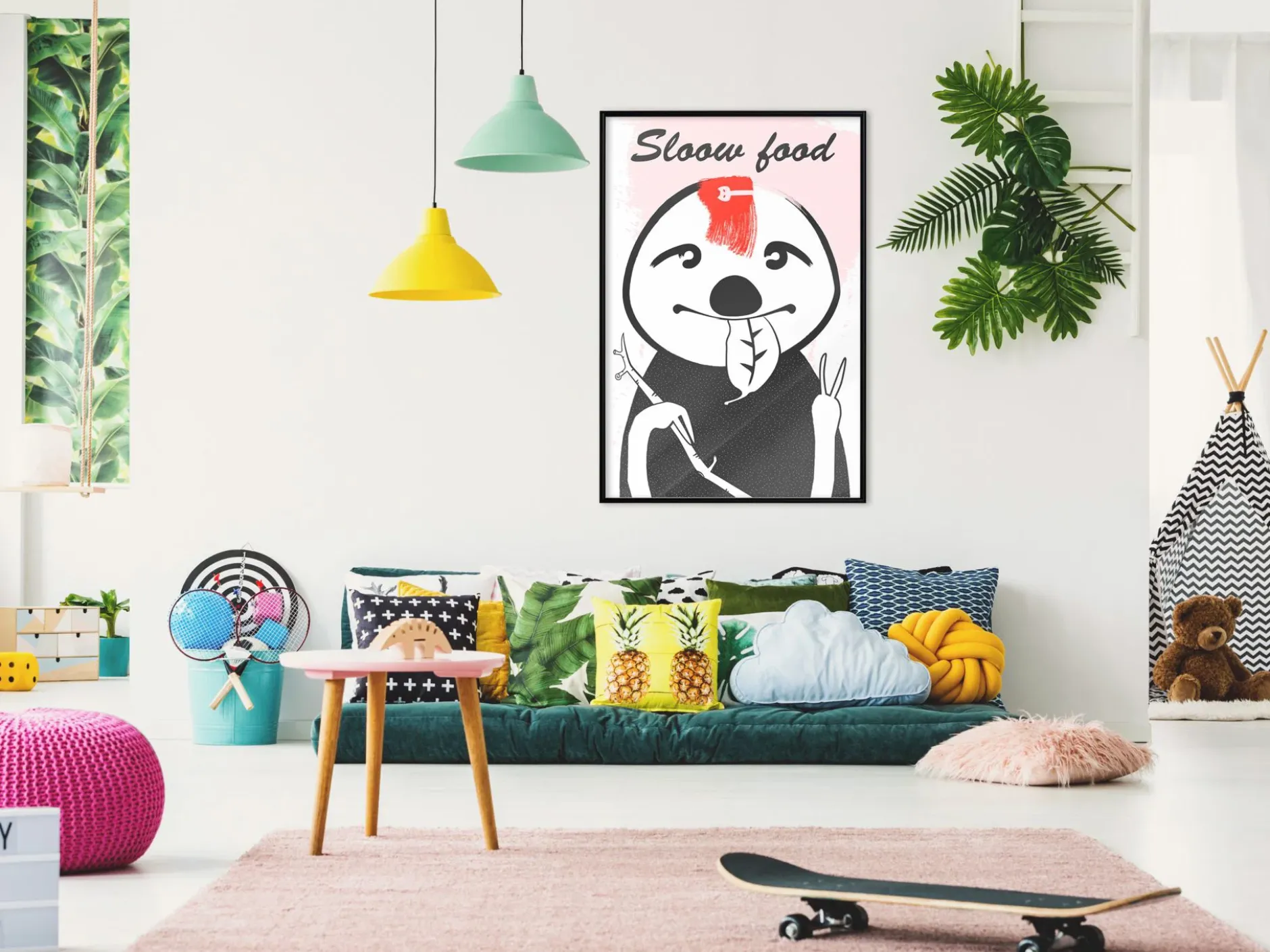 Poster 'Sloth Trendsetter'