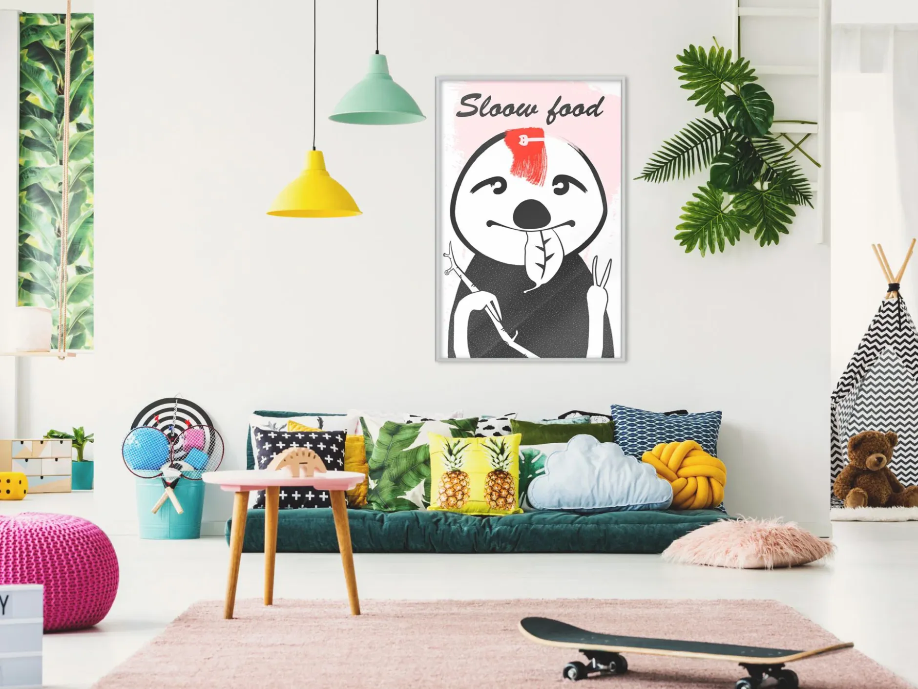Poster 'Sloth Trendsetter'