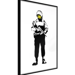 Poster 'Smiling Policeman'