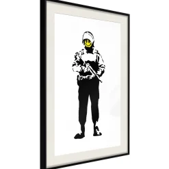 Poster 'Smiling Policeman'