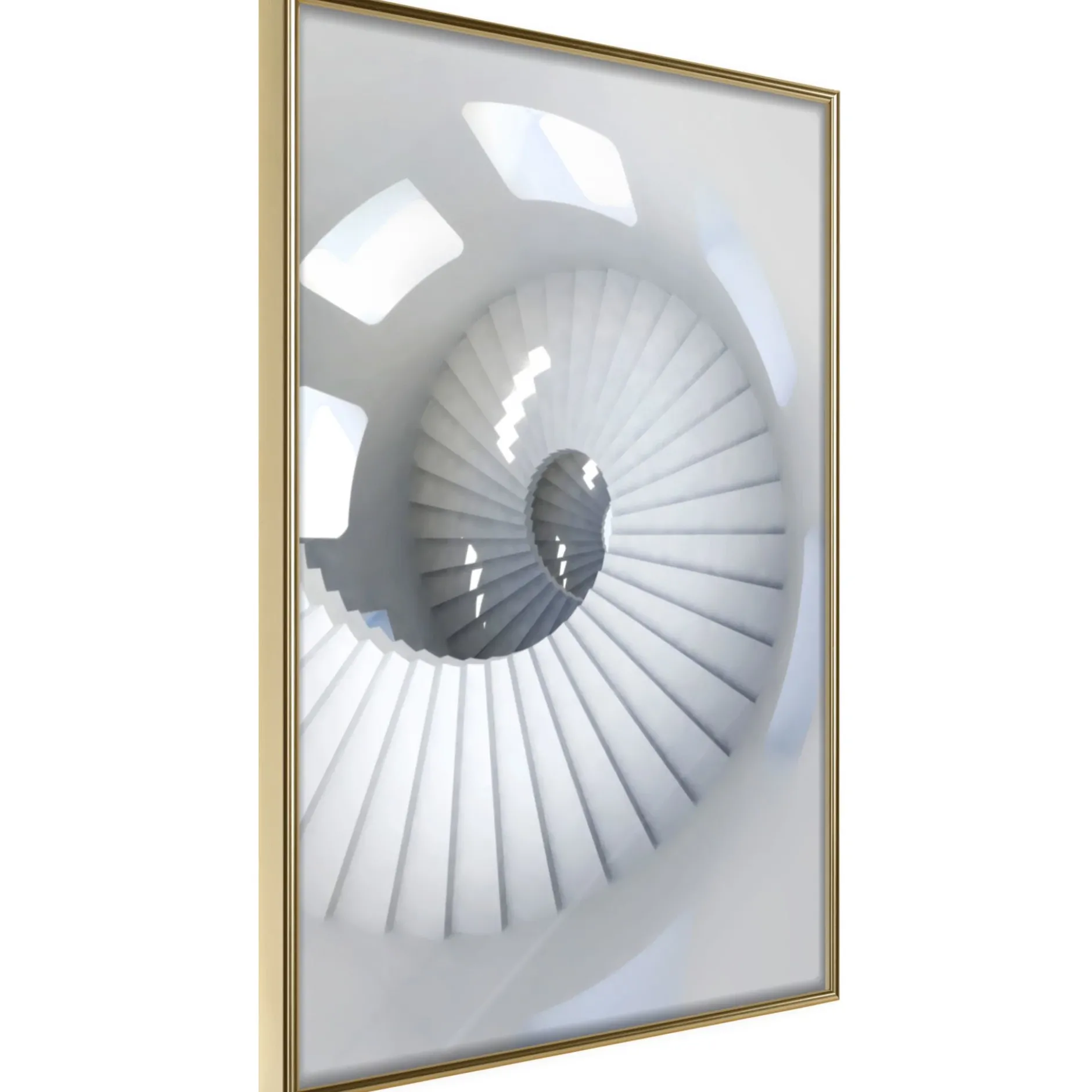 Poster 'Spiral Stairs'