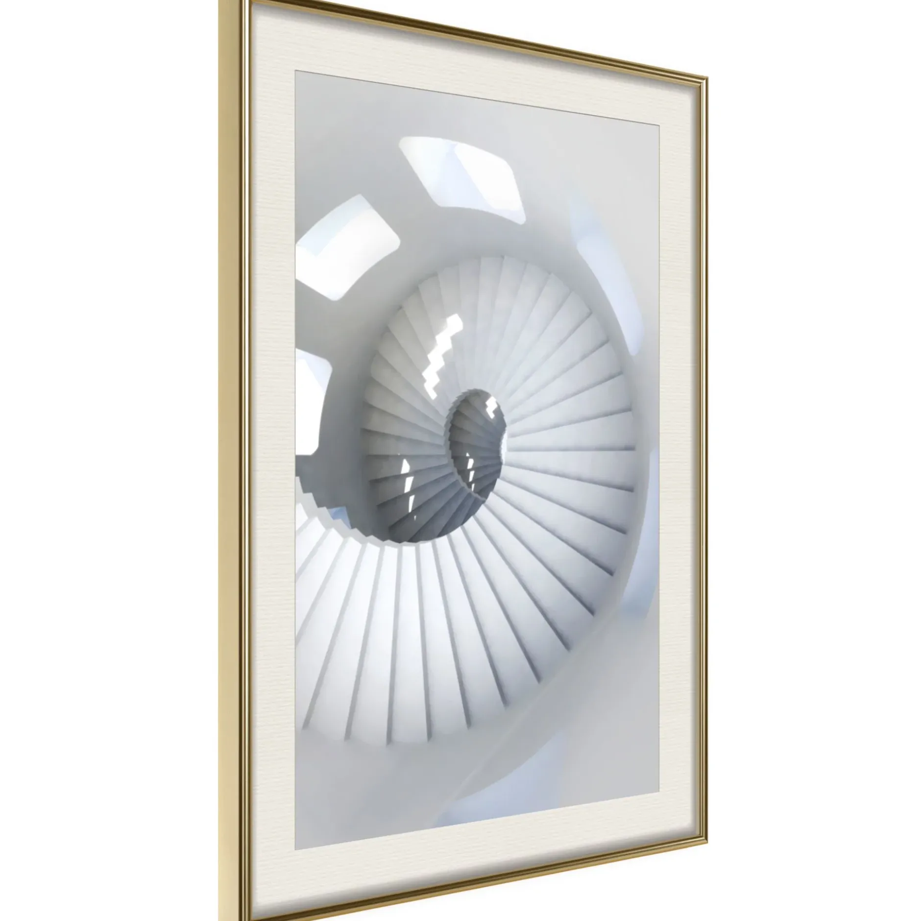 Poster 'Spiral Stairs'