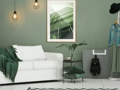 Poster 'Steel and Glass (Green)'