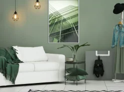 Poster 'Steel and Glass (Green)'