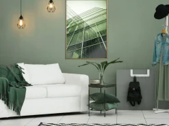 Poster 'Steel and Glass (Green)'