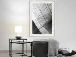 Poster 'Steel and Glass (Grey)'