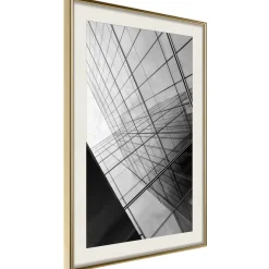 Poster 'Steel and Glass (Grey)'