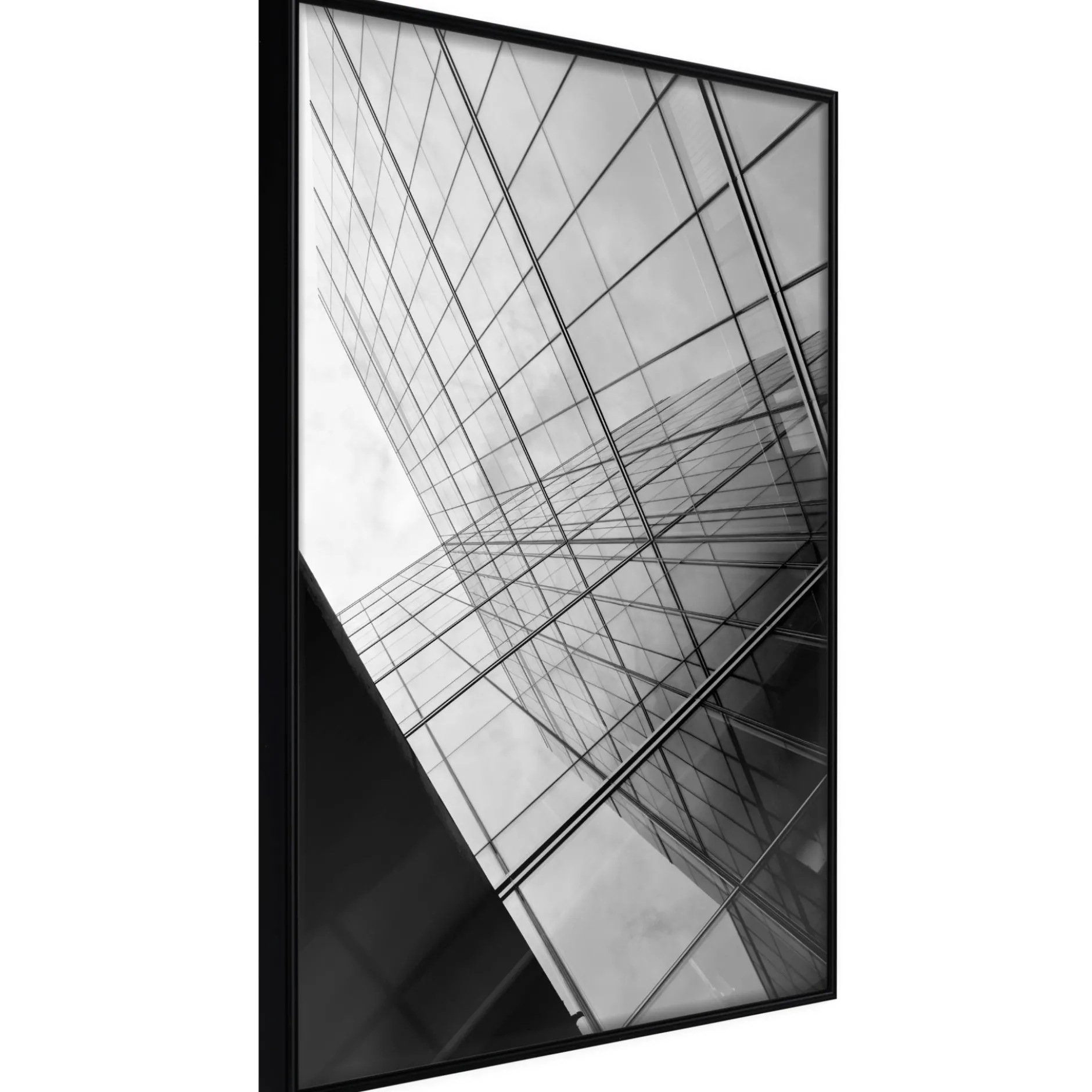 Poster 'Steel and Glass (Grey)'
