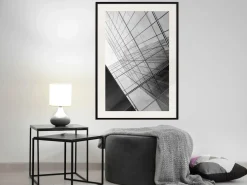 Poster 'Steel and Glass (Grey)'