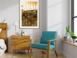 Poster 'Steel and Glass (Yellow)'