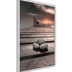 Poster 'Stones on the Pier'