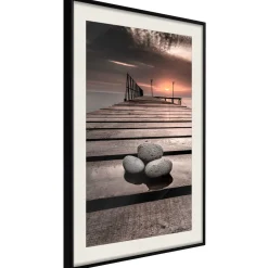 Poster 'Stones on the Pier'