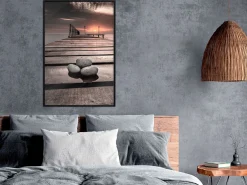 Poster 'Stones on the Pier'