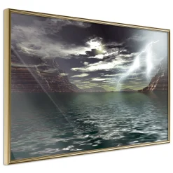 Poster 'Storm on the Lake'