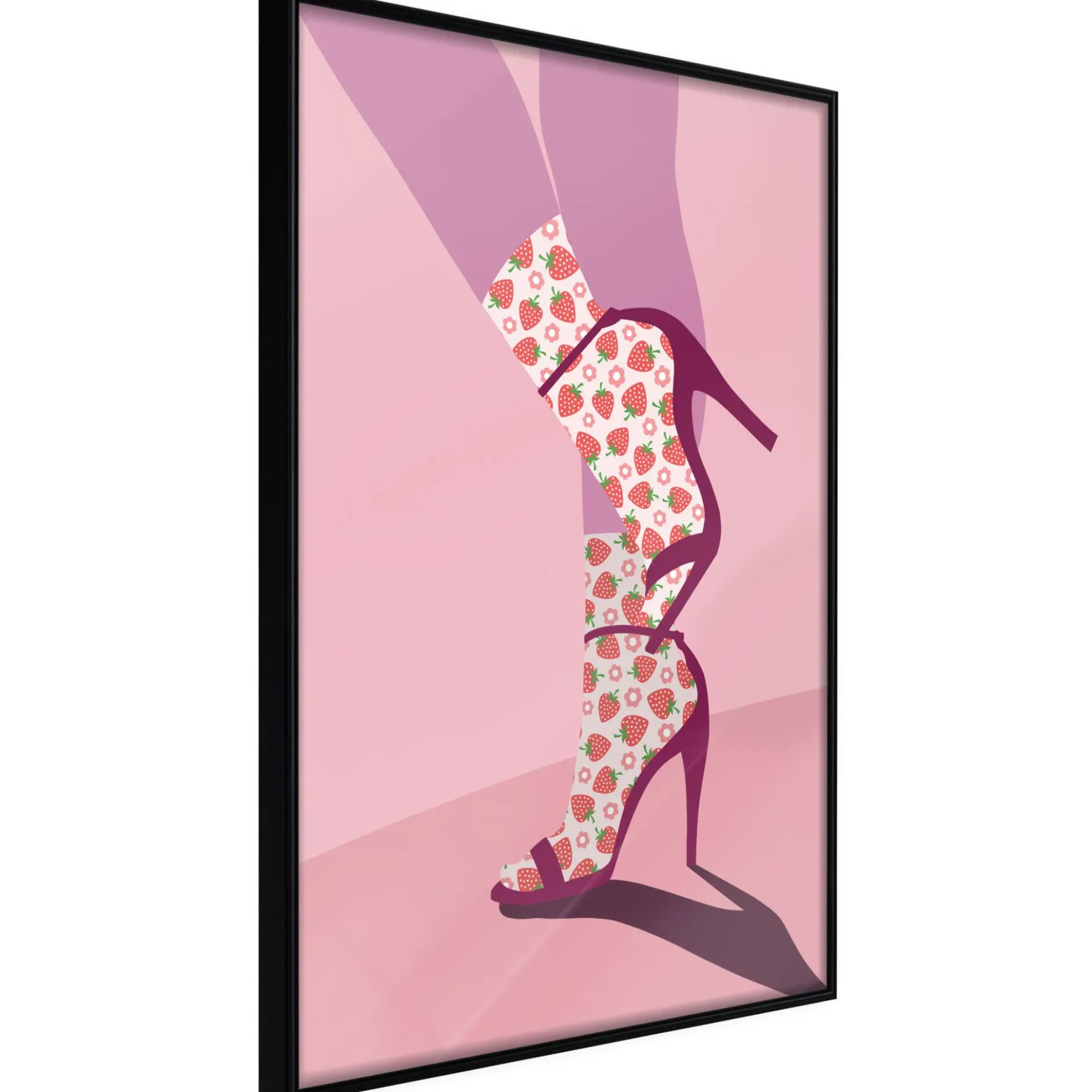 Poster 'Strawberry Socks'