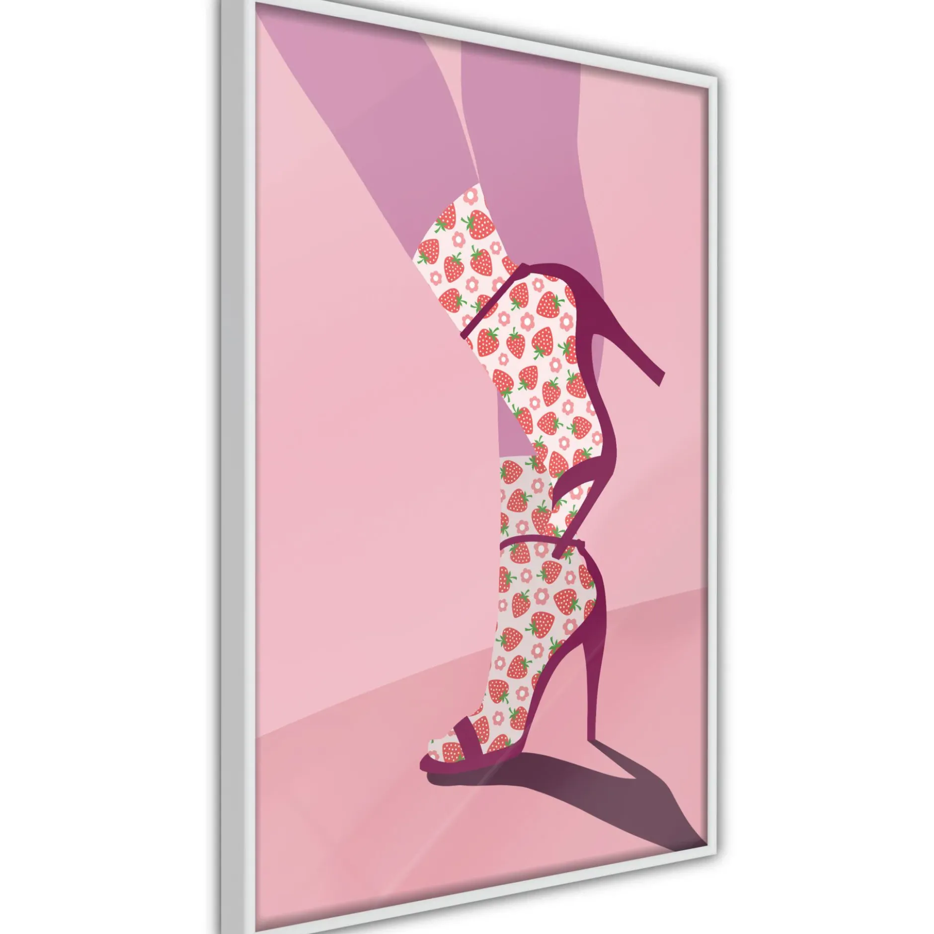 Poster 'Strawberry Socks'
