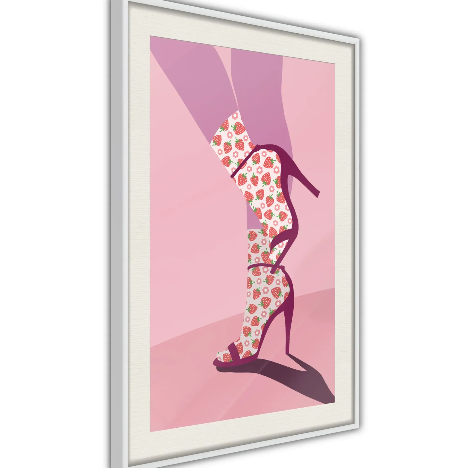 Poster 'Strawberry Socks'