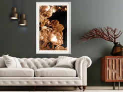 Poster 'Summer Flowers in Sepia'