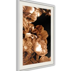 Poster 'Summer Flowers in Sepia'