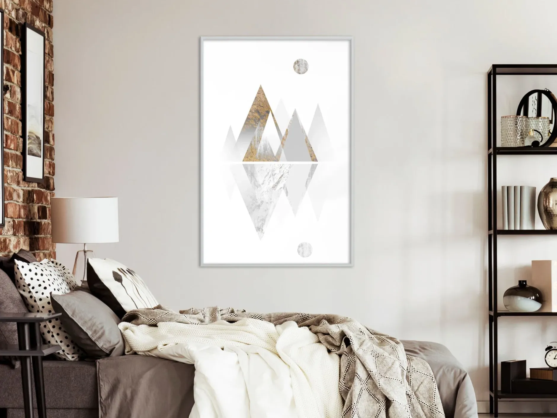 Poster 'Sun and Mountains'
