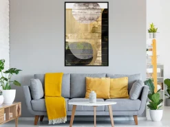 Poster 'Sunny Living Room'