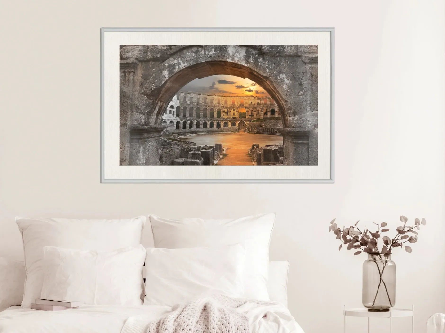 Poster 'Sunset in the Ancient City'