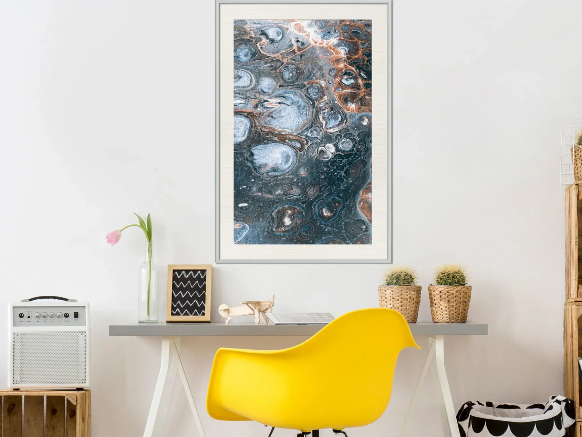 Poster 'Surface of the Unknown Planet I'