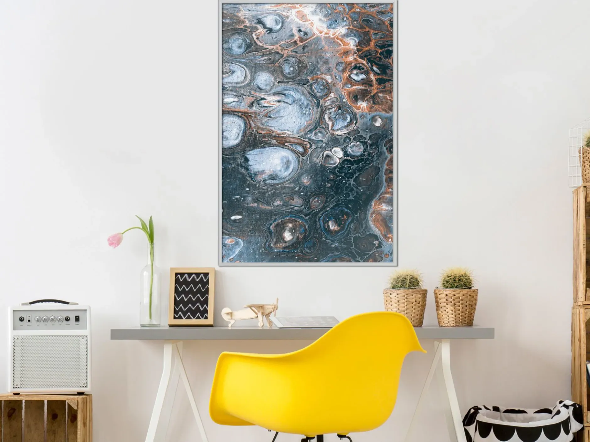 Poster 'Surface of the Unknown Planet I'