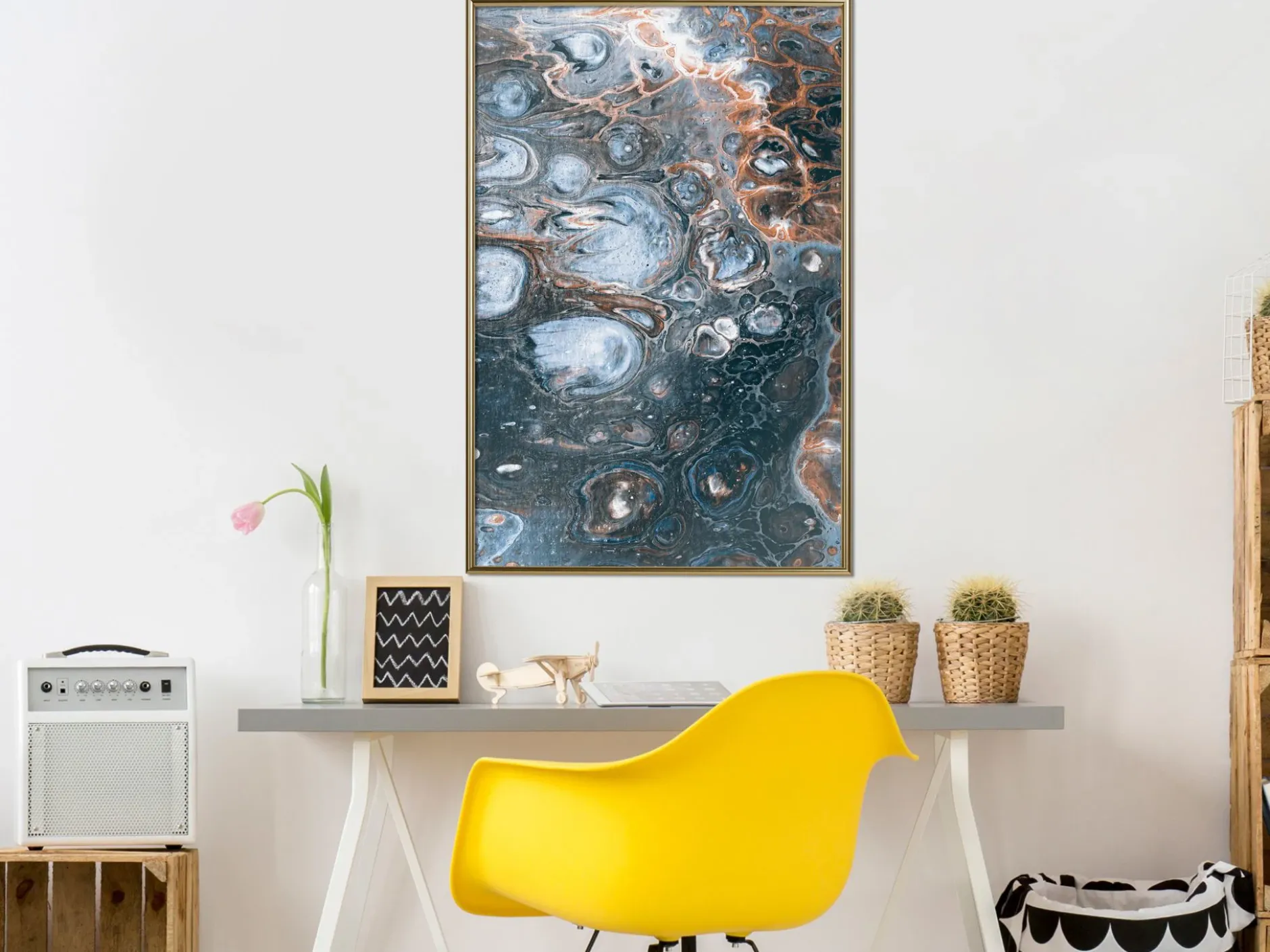 Poster 'Surface of the Unknown Planet I'