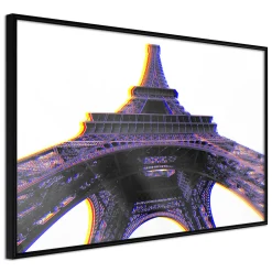 Poster 'Symbol of Paris (Purple)'