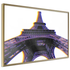Poster 'Symbol of Paris (Purple)'