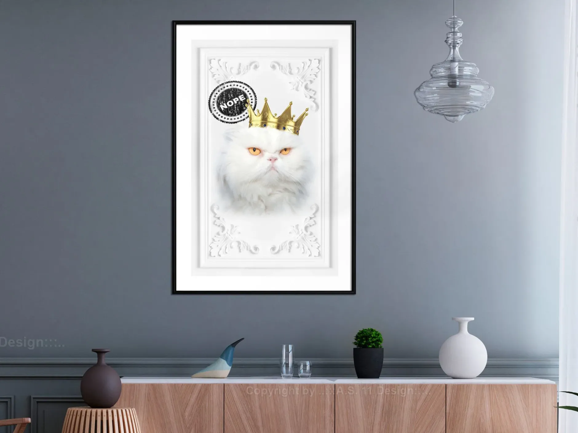 Poster 'The King Cat'