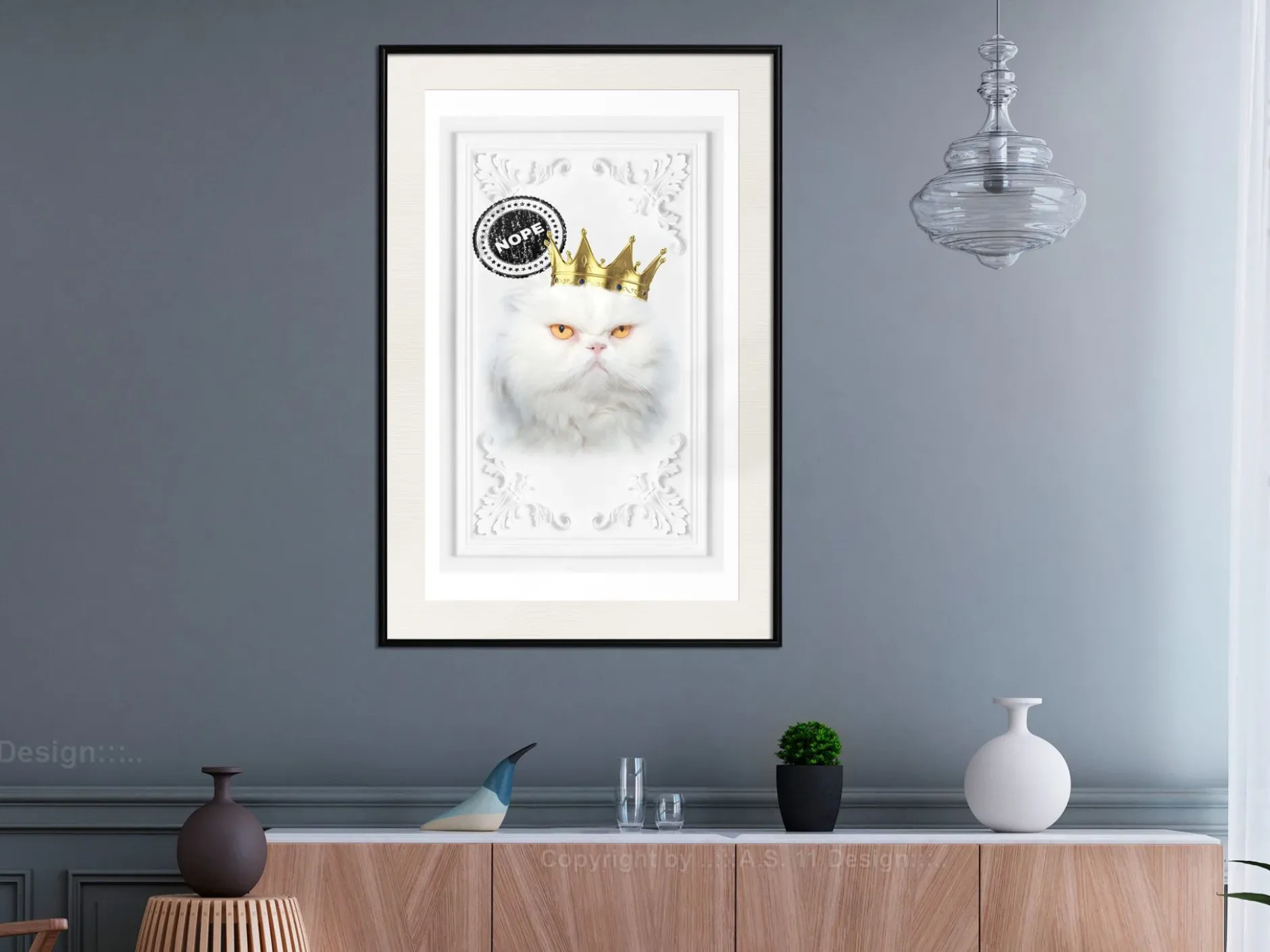 Poster 'The King Cat'