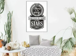 Poster 'There Is No Easy Way From The Earth To The Stars'