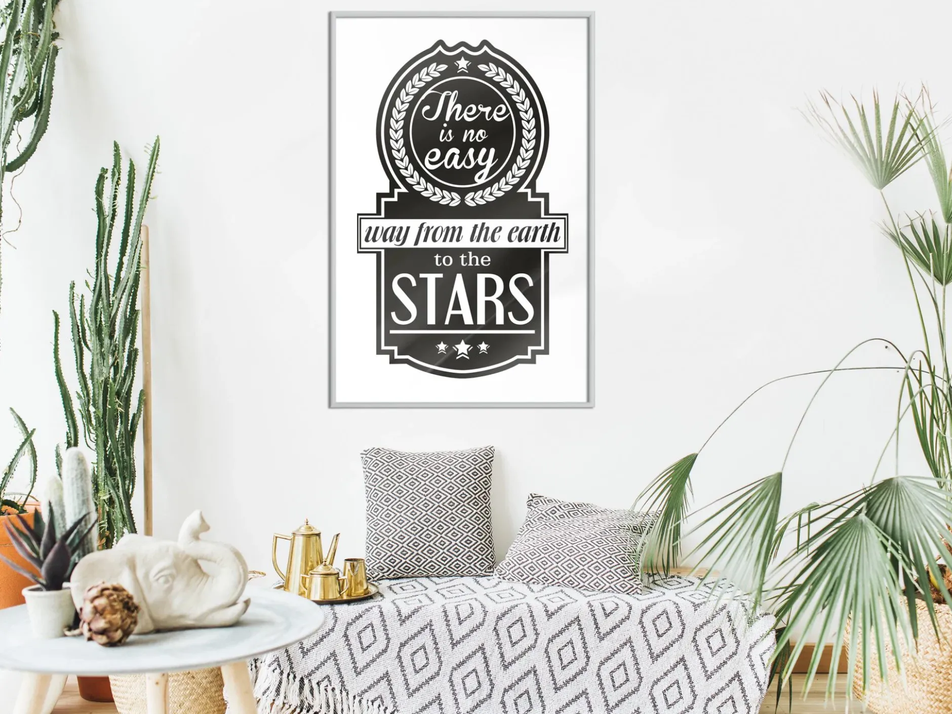 Poster 'There Is No Easy Way From The Earth To The Stars'