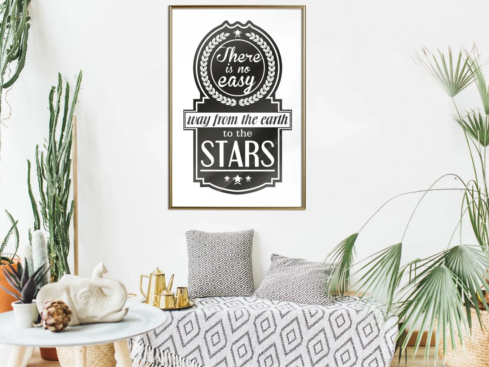 Poster 'There Is No Easy Way From The Earth To The Stars'