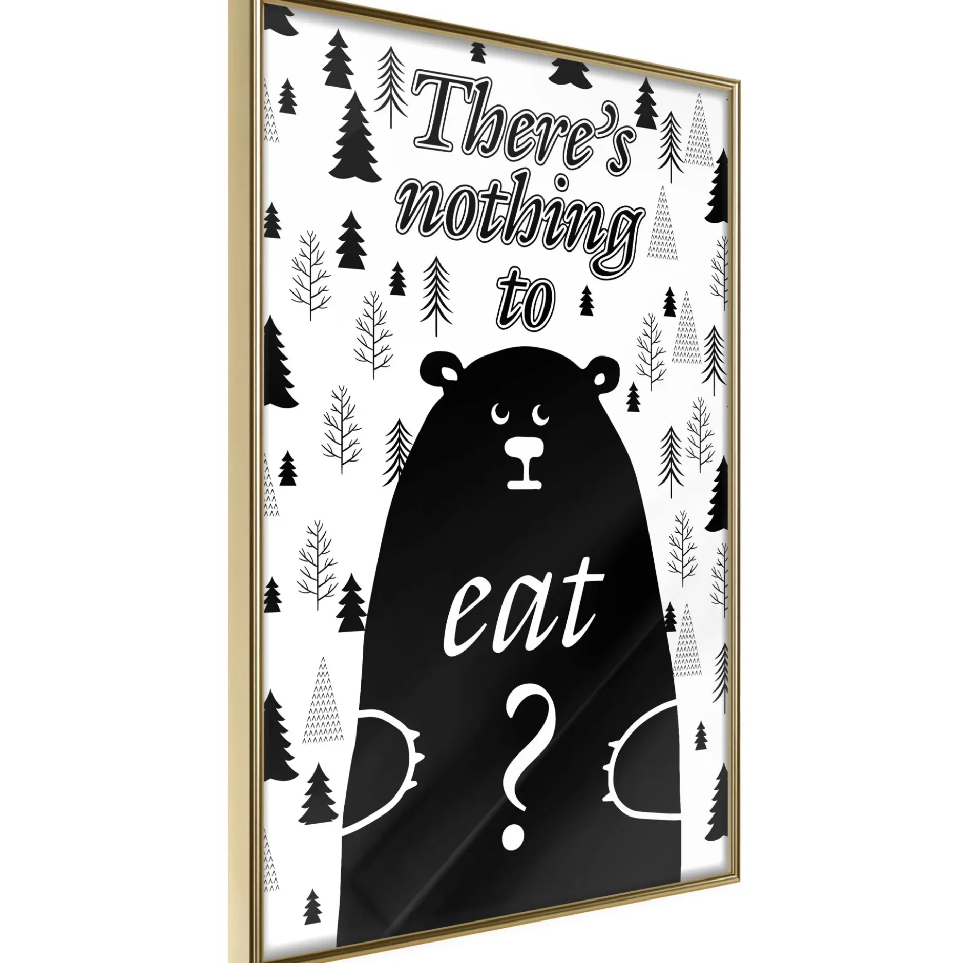 Poster 'There's Nothing To Eat?'