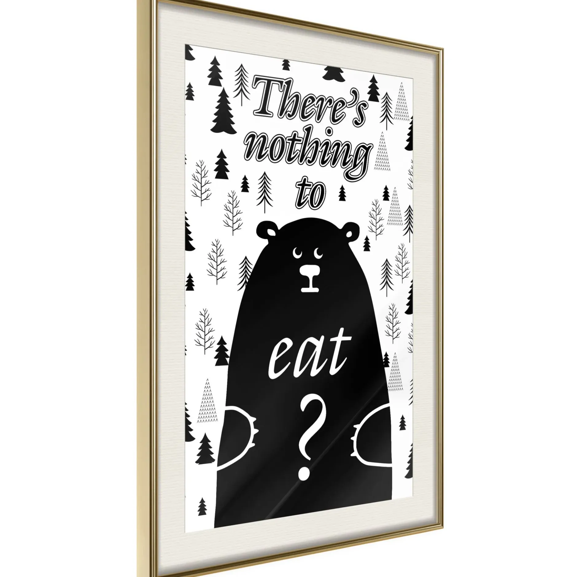 Poster 'There's Nothing To Eat?'