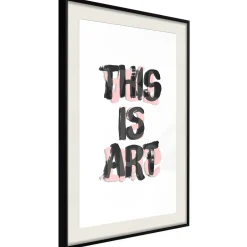 Poster 'This Is Art'