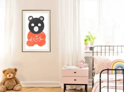 Poster 'Thoughtful Bear'