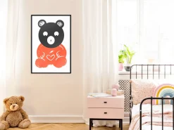 Poster 'Thoughtful Bear'
